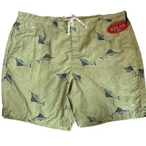 Tommy Bahama Relax Swim Trunks Lined Mesh Men’s XXL Swim Swordfish Summer D3 NWT